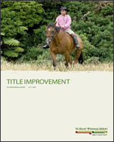Title Improvement